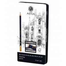 Ołówki do szkicowania Artea 12 sztuk Astra 144443