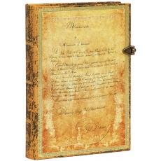 Paperblanks Notes gładki midi Dumas' 150th Anniversary