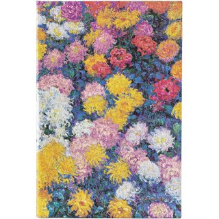 Paperblanks Notes w linie midi Monet’s Chrysanthemums