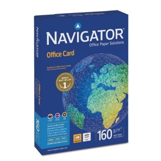 Papier do ksero drukarki Navigator Office Card A4 160 g biały 250 arkuszy 381377