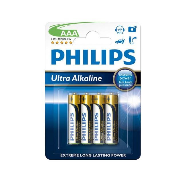 Philips bateria alkaliczna Ultra 1,5V AAA LR03 Micro