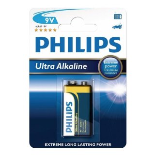 Philips bateria alkaliczna Ultra 9V 6LR61 557133