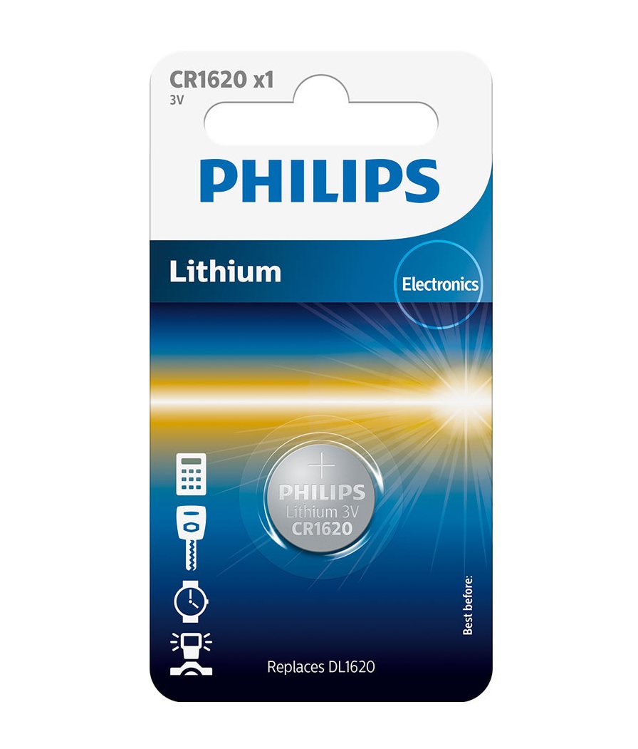 Philips Bateria Lithium CR1620