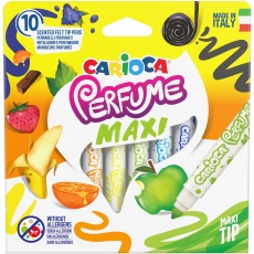 Pisaki zapachowe Perfume Maxi 10 kolorów Carioca 429898