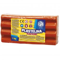 Plastelina czerwona 1 kg Astra 30163