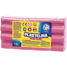 Plastelina różowa jasna 1 kg Astra 303 111 007 30170