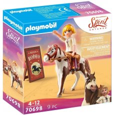 Playmobil 70698 DreamWorks Spirit Riding Free Rodeo Abigail, animal