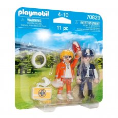 Playmobil 70823 DuoPack Lekarz pogotowia i policjantka