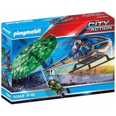 Playmobil City Action 70569 Policja Ucieczka ze spadochronem