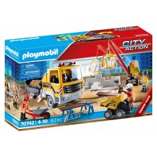Playmobil City Action 70742 Plac budowy z wywrotką