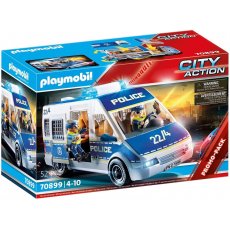 Playmobil City Action 70899 Transporter policyjny ze światłem i dźwiękiem