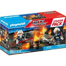 Playmobil City Action 70907 Starter Pack Straż pożarna Ćwiczenia Zestaw dodatkowy