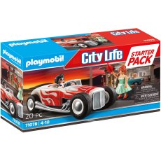 Playmobil City Life 71078 Starter Pack Samochód Hot Rod