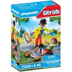 Playmobil City Life 71245 Sanitariusz z pacjentem