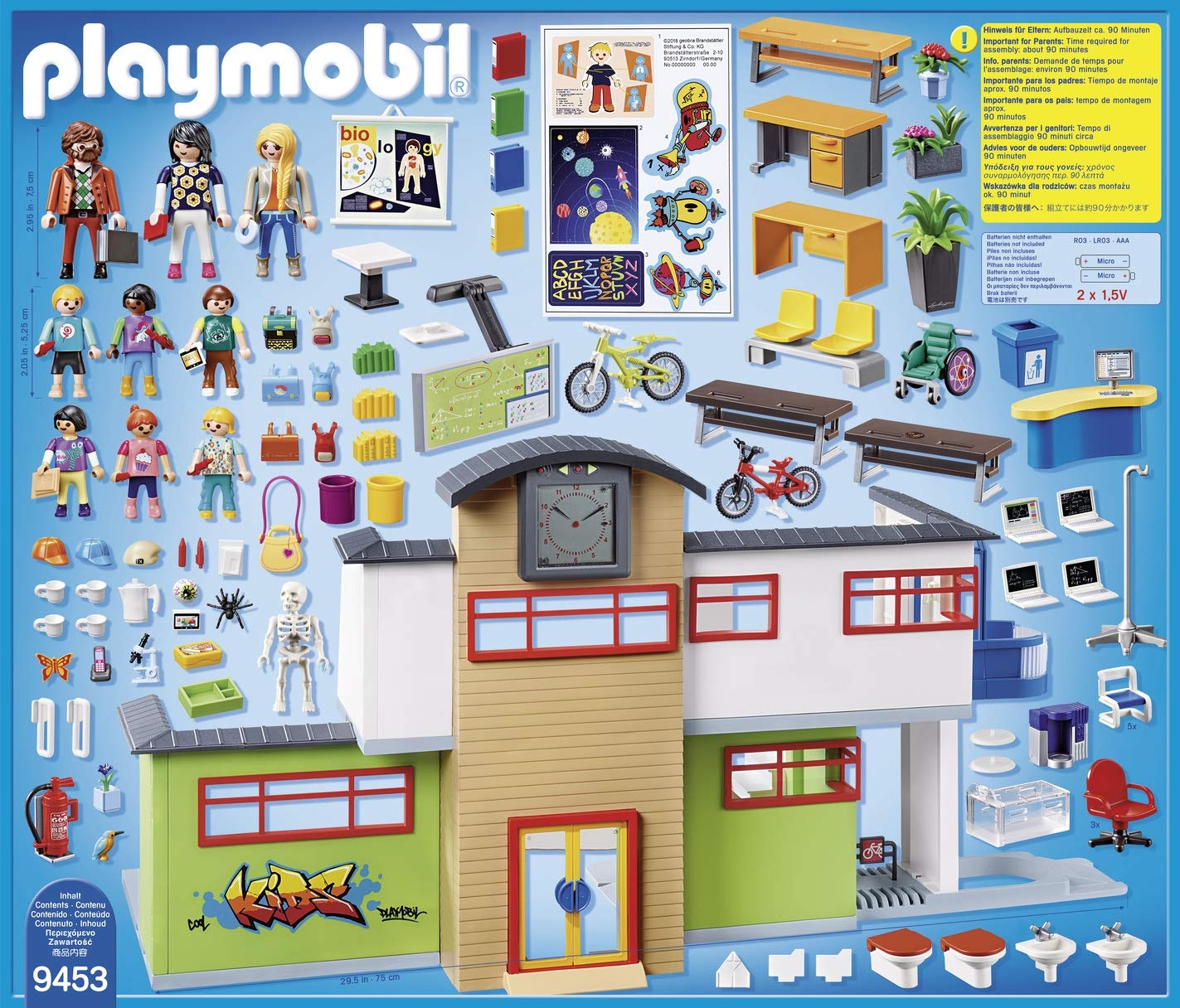 Playmobil City Life 9453 Szkoła z wyposażeniem