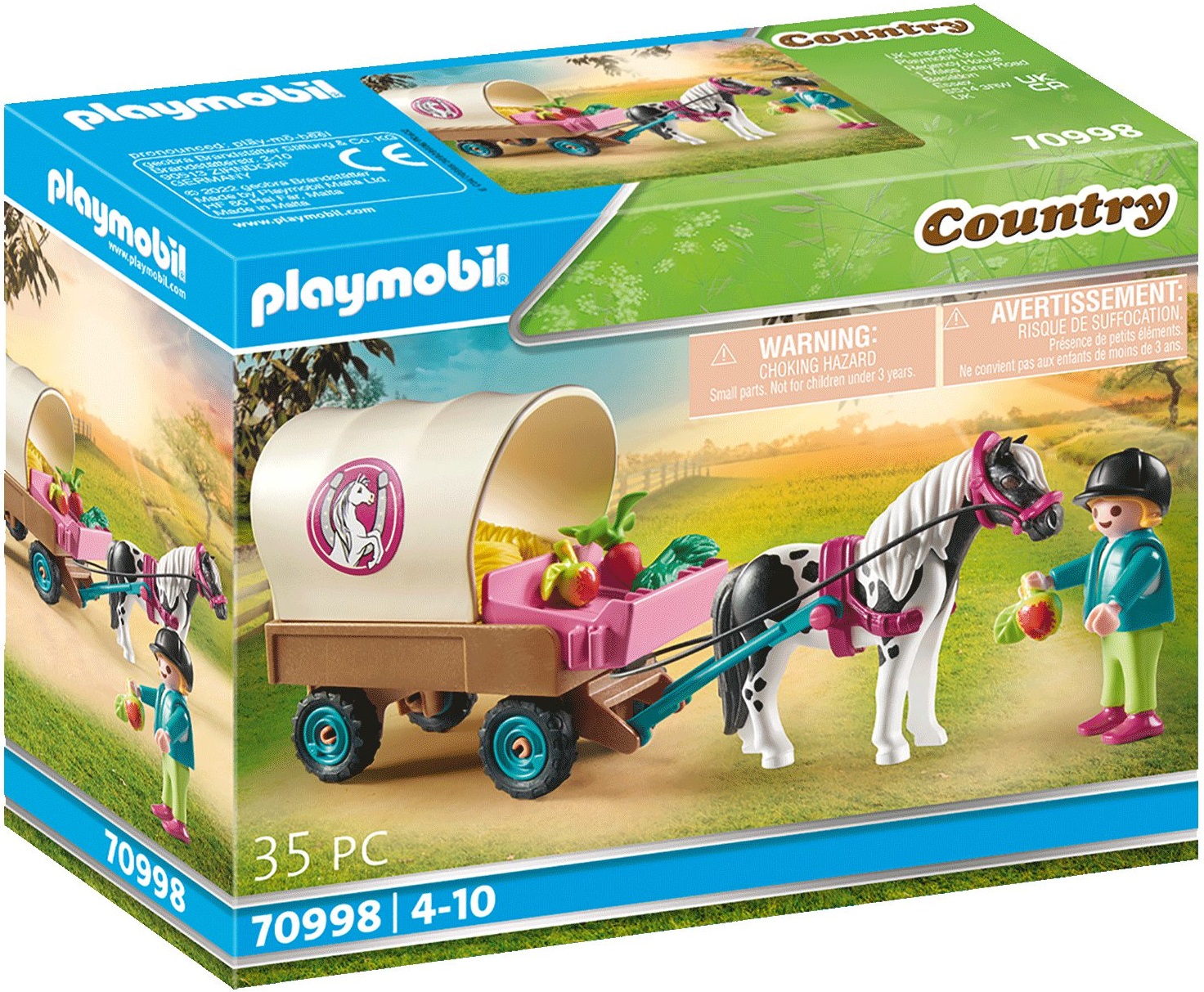 Playmobil Country 70998 Bryczka z kucykiem