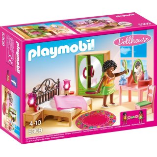 Playmobil Dollhouse - Przytulny Salon z Kominkiem i Ruchomymi