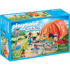 Playmobil Family Fun 70089 Rodzina na kempingu