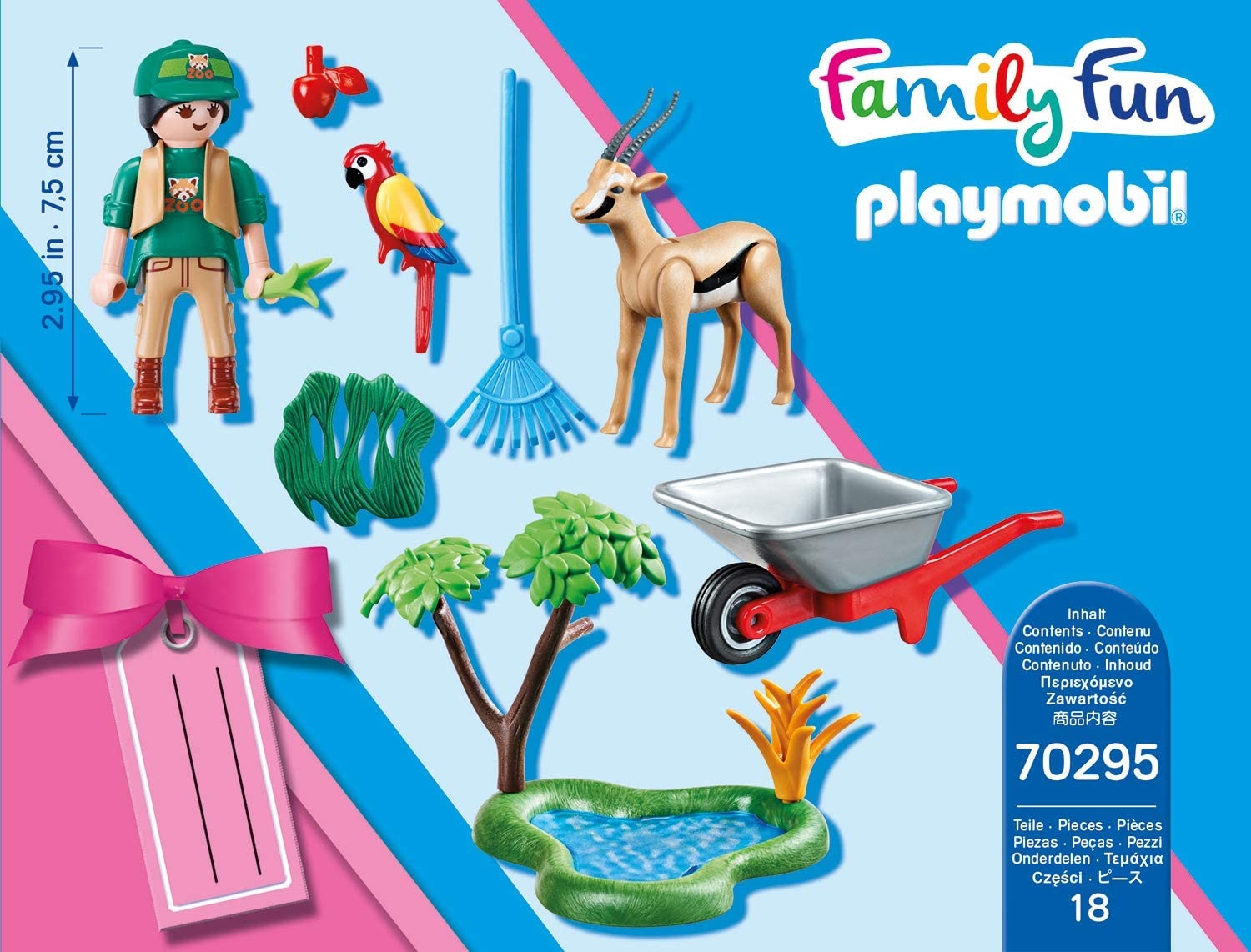 Playmobil Family Fun 70295 Zestaw upominkowy ZOO