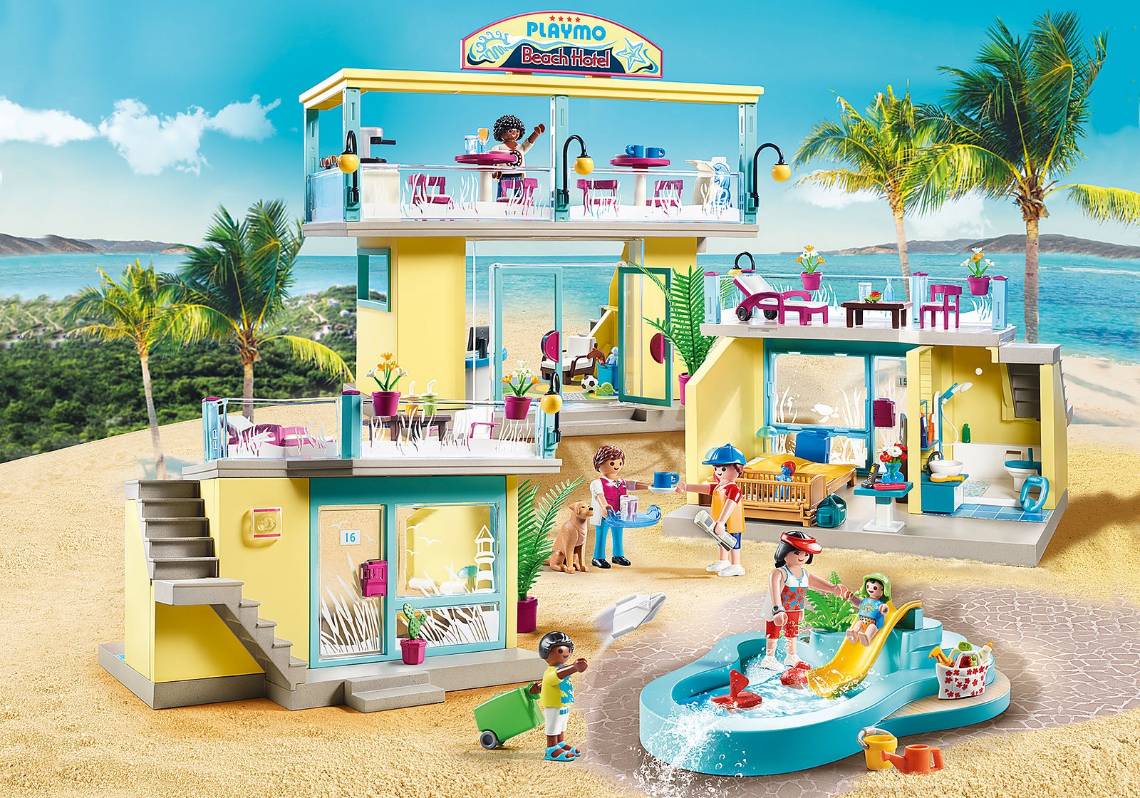 Playmobil Family Fun 70434 Playmo Hotel na plaży