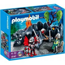 Playmobil Knights 4147 Rycerze Smocza Skała