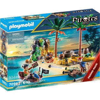 Playmobil Piraci 70962 Piracka wyspa skarbów ze szkieletem Promo-Pack