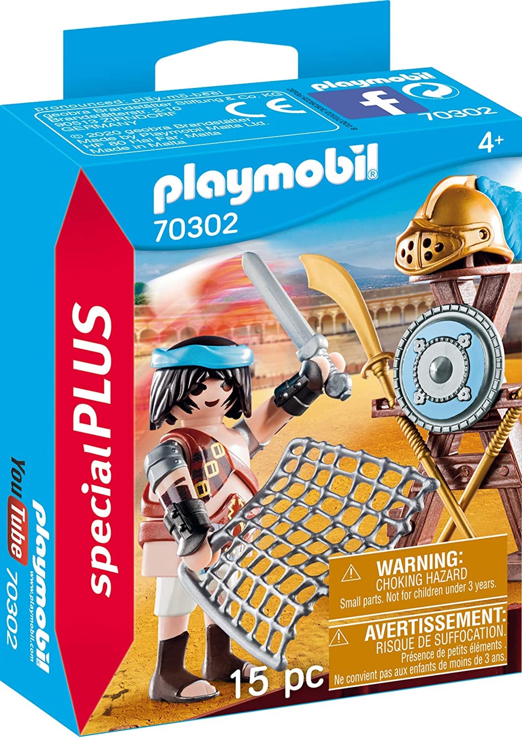 Playmobil Special Plus 70302 Gladiator z bronią