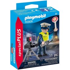 Playmobil Special Plus 70305 Policjant z radarem