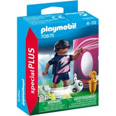 Playmobil Special Plus 70875 Piłkarka z bramką