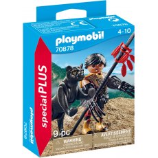 Playmobil Special Plus 70878 Wojownik z panterą