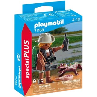 Playmobil Special Plus 71168 Badacz z aligatorem