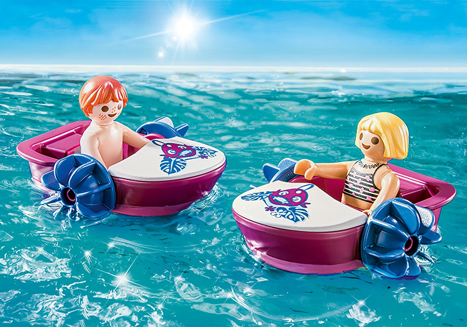 Playmobil Summer Fun 70612 Wypożyczalnia łódek i bar z sokami