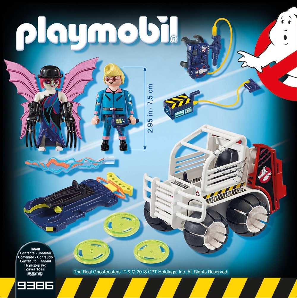 playmobil® the real ghostbusters™ 9386 spengler z pojazdem
