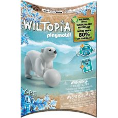 Playmobil Wiltopia 71073 Mały niedźwiedź polarny