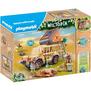 Playmobil Wiltopia 71293 Z samochodem terenowym wśród lwów