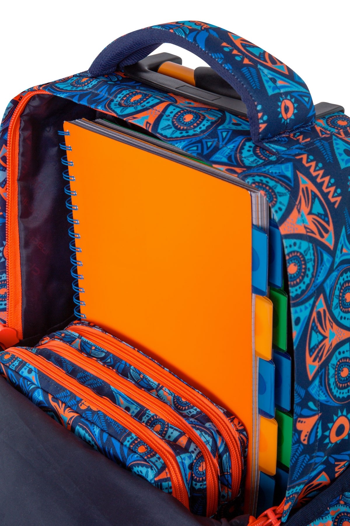 Plecak na kółkach CoolPack Swift Patio PTR-168163 C04189 Aztec Blue