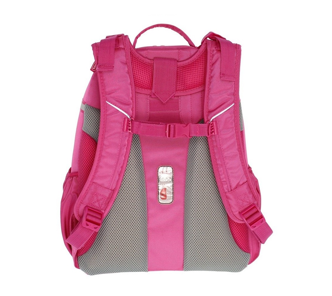 Plecak tornister typu Turtle BE.BAG Airgo Camouflage Pink Girl Herlitz 50015092 tornister