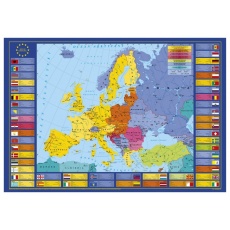Podkładka na biurko oklejana mapa Unia Europejska Derform POUE