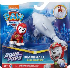 Psi Patrol Aqua Pups Figurka Marshall i delfin Spin Master 6066147
