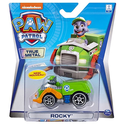 Psi Patrol Figurka i jej pojazd True Metal Spin Master 6053257 Rocky