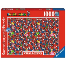 Puzzle 1000 elementów Ravensburger 165254 Super Mario Bros Challenge