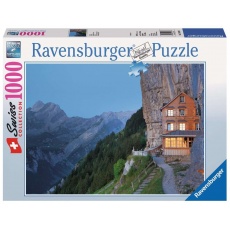 Puzzle 1000 elementów Ravensburger 190973 Szwajcaria Aescher