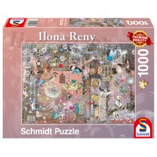 Puzzle 1000 elementów Schmidt Spiele G3 599461 PQ Ilona Reny Różowe piękno