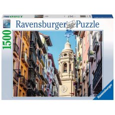 Puzzle 1500 elementów Ravensburger 167098 Hiszpania Pamplona