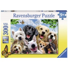 Puzzle 300 elementów Ravensburger 132287 Szczęśliwe psy