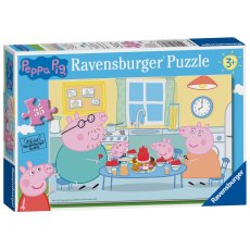 Puzzle 35 elementów Ravensburger 086283 Świnka Peppa Czas dla rodziny