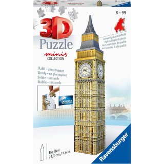 Puzzle 3D Mini Big Ben 54 elementy Ravensburger 112463