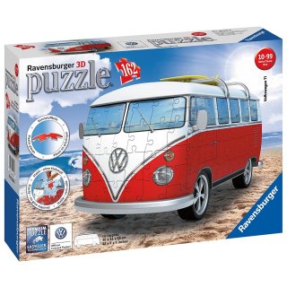 Puzzle 3D VW T1 Camper Van 162 el., Ravensburger® 125166