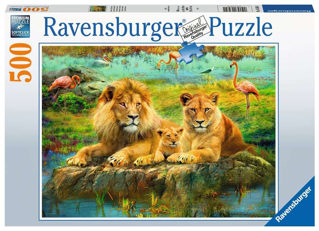 Puzzle 500 elementów Ravensburger 165841 Dzika przyroda