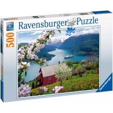 Puzzle 500 elementów Ravensburger 150069 Skandynawska idylla